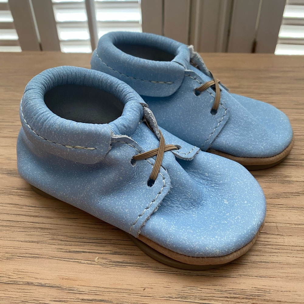 NEW Freshly Picked Speckled Egg Oxfords, Size 5, Mini Sole